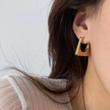Alter Ego Gold Hoop Earrings