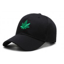 palm leaf embroidery baseball cap
