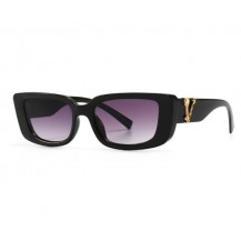 purple thick square frame sunglasses