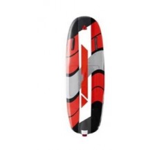 red electric surfboard