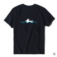 Swimming Symbol black T Shirt
