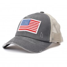 snap back flag patch baseball cap