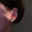 gold leaves ear cuff