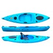 1 person blue sit in fishing kayak