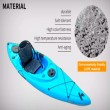 1 seat blue sit in kayak
