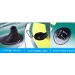 2 person green inflatable kayak