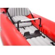 2 person red inflatable fishing kayak