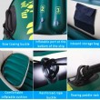2 seat green inflatable fishing kayak
