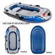 4 person 9ft inflatable boat