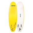6ft yellow stand up surfboard