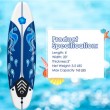 6 ft body foam white surfboard