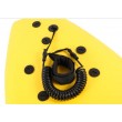6ft yellow  body foam surfboard