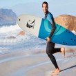  8 foot blue soft surfboard