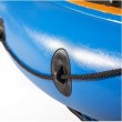 9 ft x 32 in blue inflatable kayak set