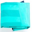  blue inflatable surfing body board with handles