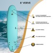 aqua foam surfboards for beginners