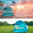 beach pop up tent 3 windows