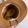 wide brim belted panama hats