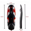 Black and Red Jet Powered Electric Surfboard