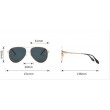 black aviator sunglasses polarized