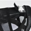 black criss cross baseball cap