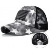 black criss cross ponytail hat baseball cap