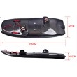 Black Motorized Jet Surf Electric Powered Surfboard
