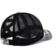 black criss cross ponytail baseball hat