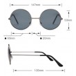  round frame sunglasses