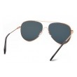 black sunglasses with gold frame
