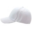 blank white baseball hat