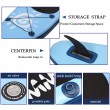 blue summer inflatable paddle surfboard