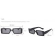 brown rectangle sunglasses