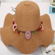 flower decor floppy hat