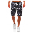 elastic waist men’s drawstring shorts