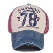 colorblock letter baseball caps