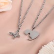 heart butterfly necklace