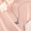 butterfly heart necklace