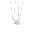butterfly heart pendant
