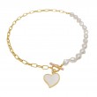 mother of pearl necklace pendant