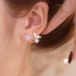mermaid tail stud earrings