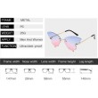 metal frame butterfly design sunglasses