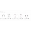 metal frame geometric lens sunglasses