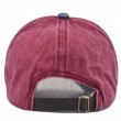 multicolor graphic baseball cap