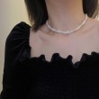 pearl necklace with charm