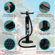 palm leaf inflatable stand up paddle board