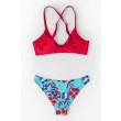 criss cross back swimsuit   