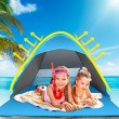 shade sun shelter upf 50+ 2-3 person