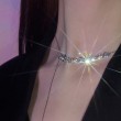 zircon necklace amazon