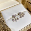 silver heart earrings for women